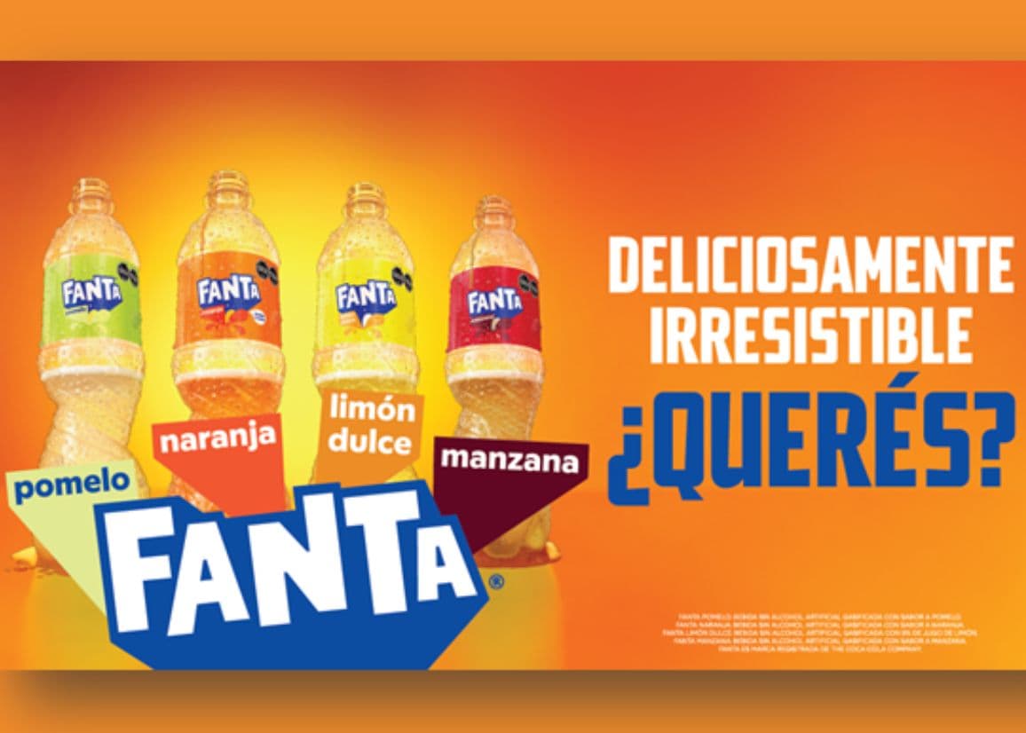 Portada de Fanta presenta su nueva imagen con la campaña "¿Querés?"