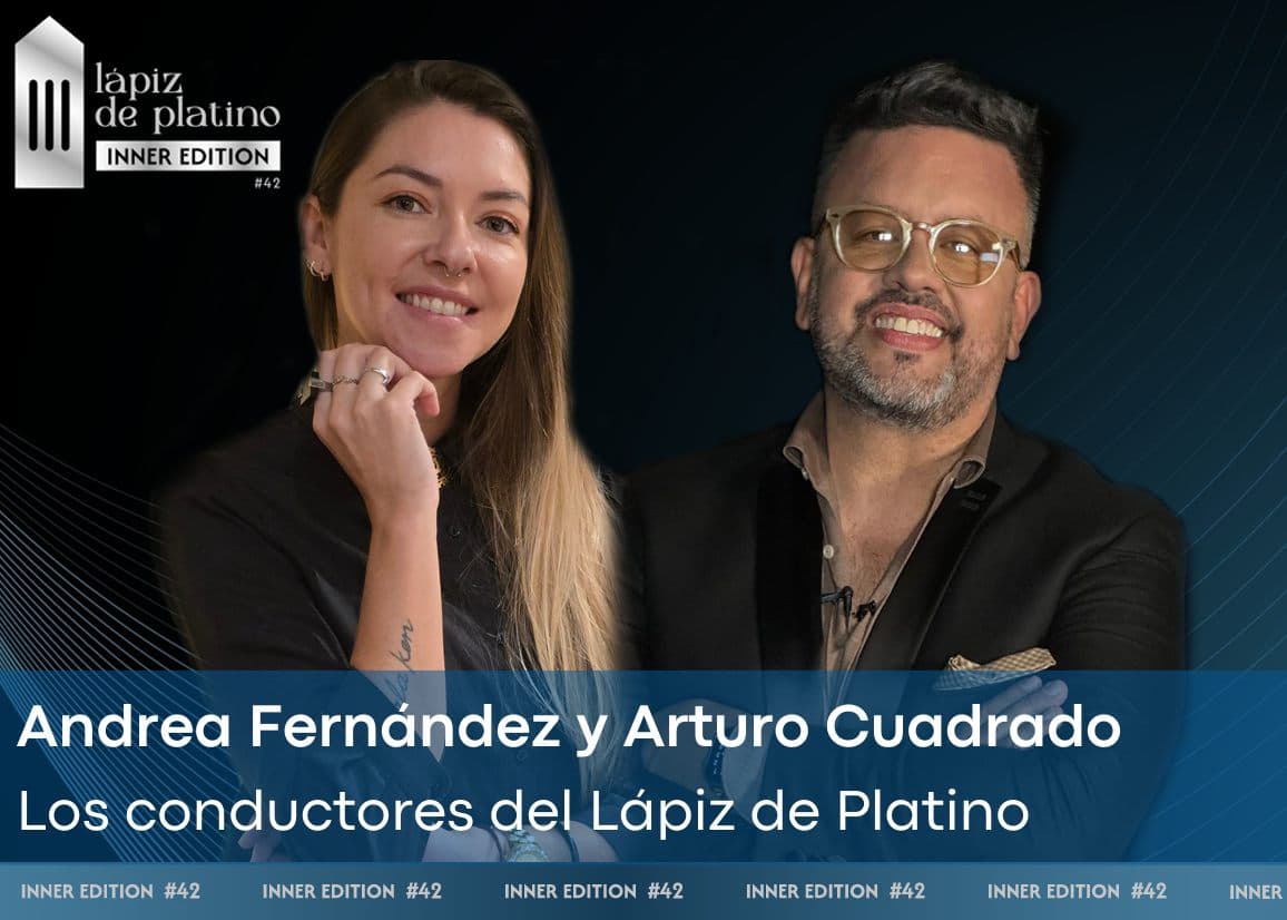 Portada de Andrea Fernández y Arturo Cuadrado: Los conductores del Lápiz de Platino Inner Edition