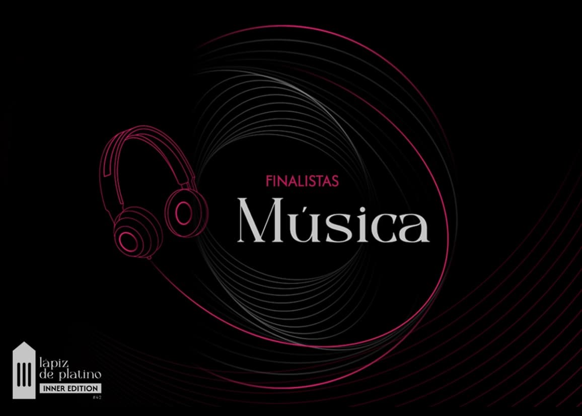 Portada de Los finalistas del Lápiz de Platino de Música
