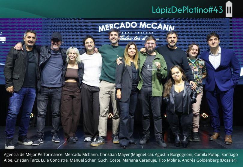 Portada de Mercado McCann, la Agencia de Mejor Performance en el #43 Lápiz de Platino