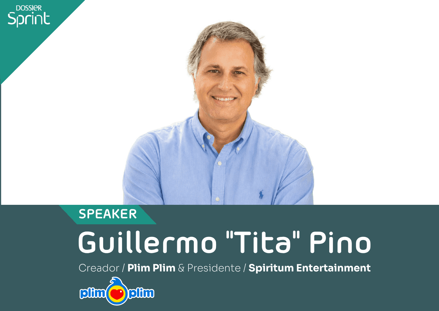 Portada de Guillermo "Tita" Pino se suma como speaker a Dossier Sprint 2026