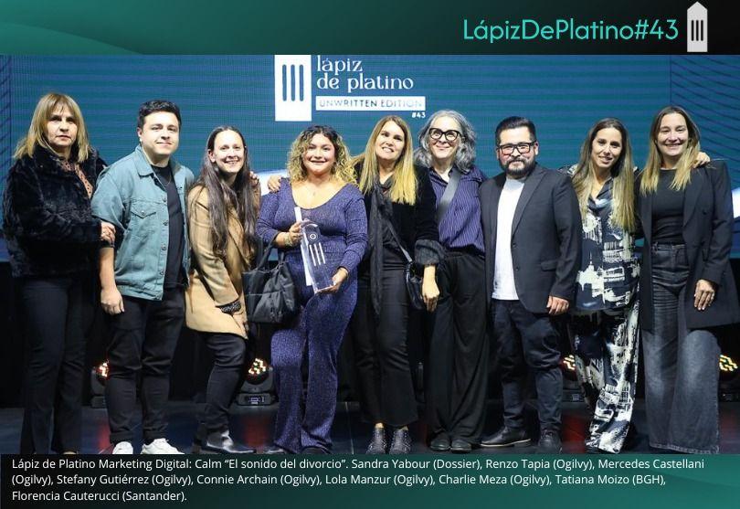 Portada de El Lápiz de Platino de Marketing Digital fue para Calm y Ogilvy