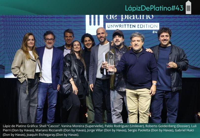 Portada de Shell y Don by Havas se llevan el Lápiz de Platino de Gráfica