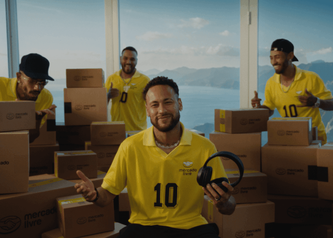 Portada de Brasil: Neymar Jr. y sus dobles protagonizan "10.10 Grandes Marcas" de Mercado Libre