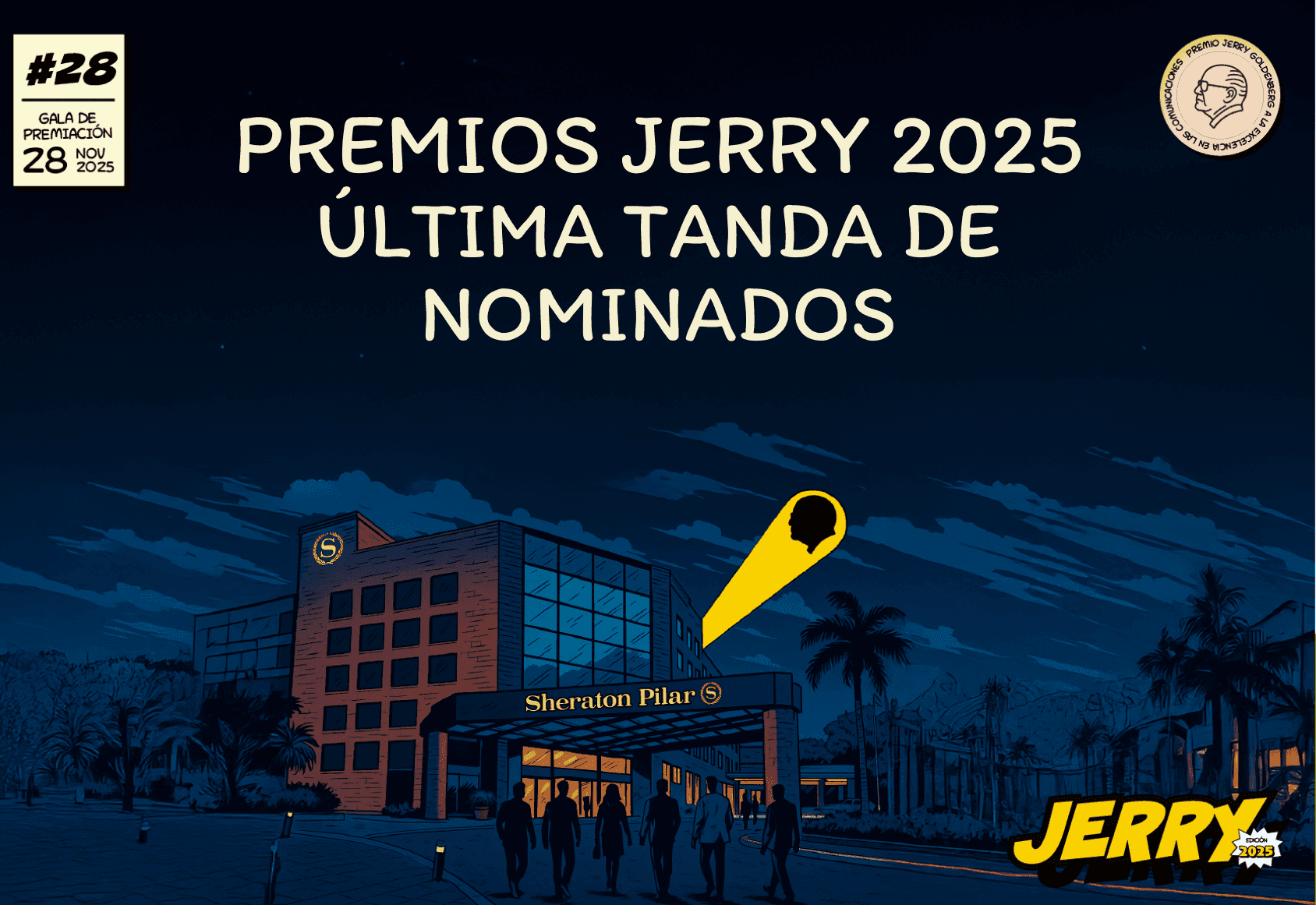 Portada de Última tanda de nominados a los Premios Jerry 2025