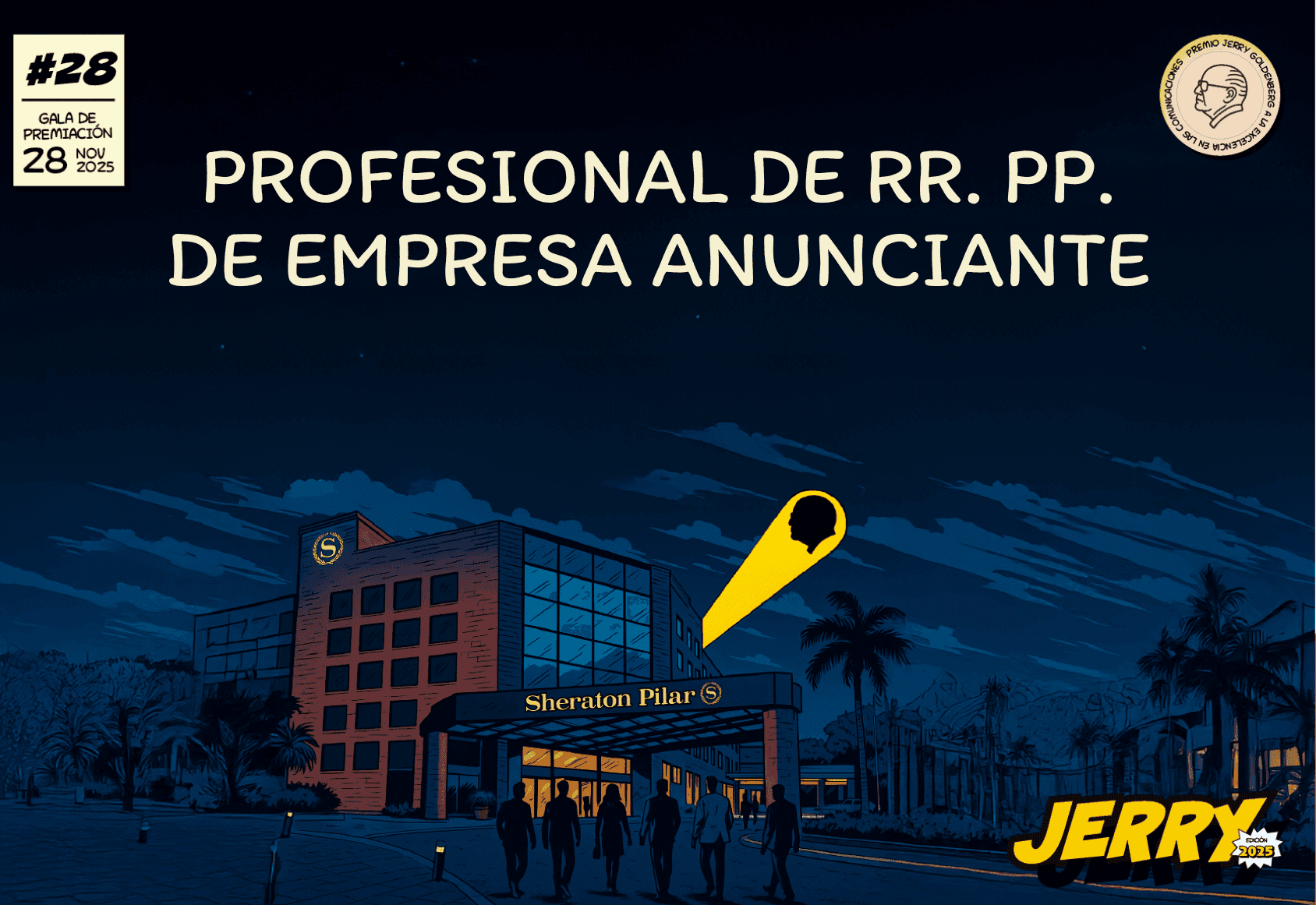 Portada de Premios Jerry 2025 - Profesional de RR.PP. de Empresa Anunciante
