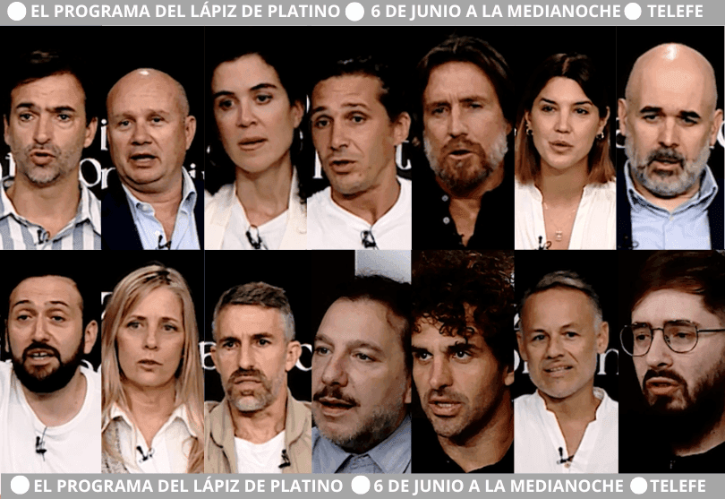 Portada de Para ver: el programa completo de “La Noche del Lápiz de Platino”