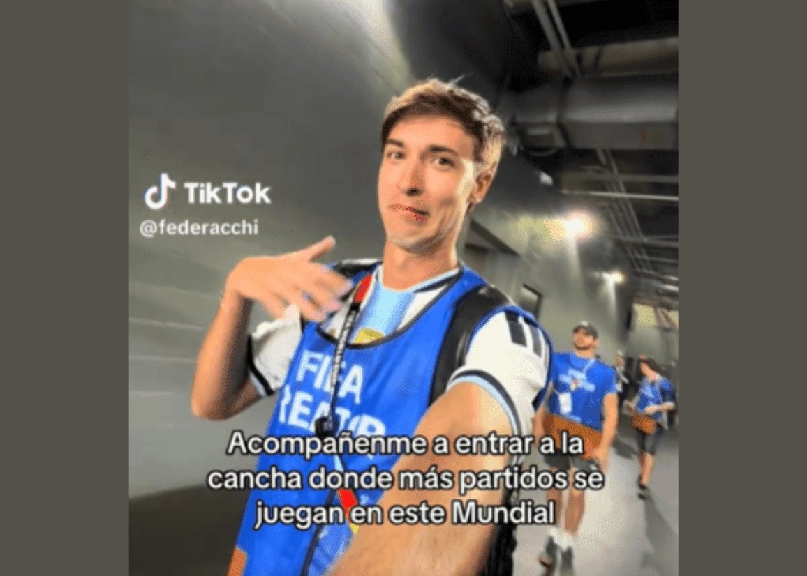 Portada de El contenido del Mundial superó el billón de visualizaciones en TikTok