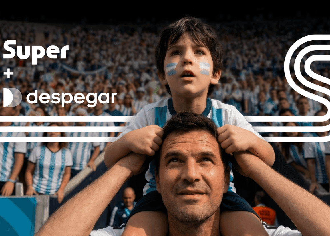 Portada de Nueva campaña de Super para Despegar