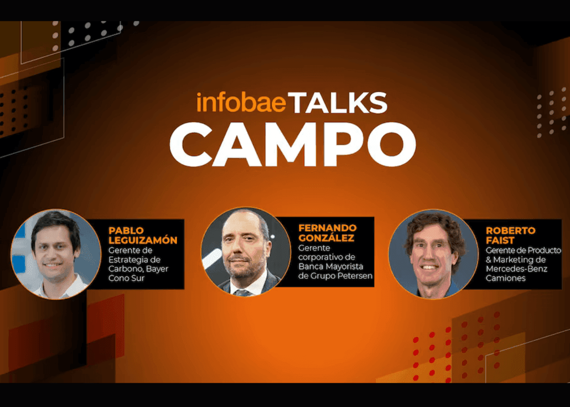 Portada de Infobae Talks Campo, un nuevo episodio del ciclo conducido por Agostina Scioli