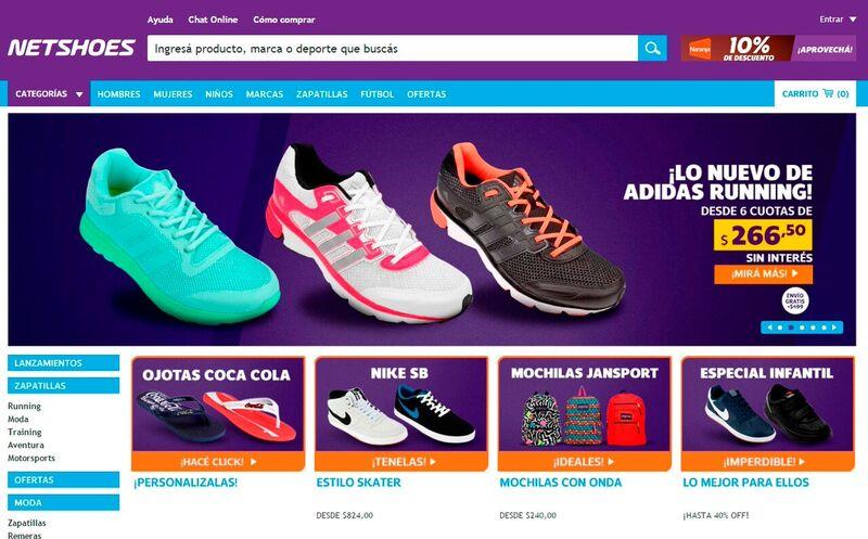 Portada de Netshoes Argentina implementó una nueva plataforma para personalizar la experiencia de compra online