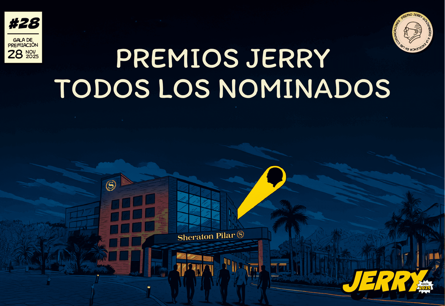 Portada de Todos los nominados a los Premios Jerry 2025: la gran celebración de la comunicación 