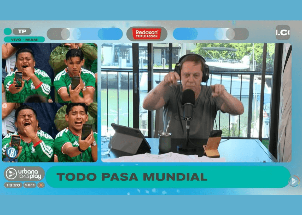 Portada de Redoxon acompañó el Mundial en Urbana Play y en Now 97.9