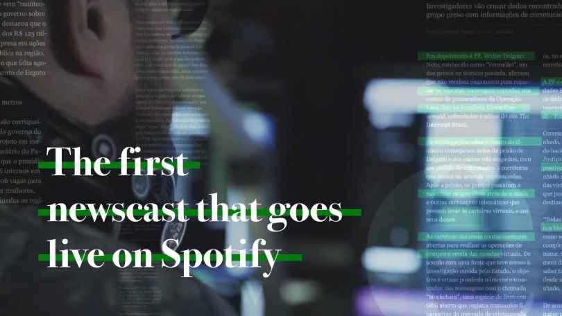 Portada de Ford y GTB crea nun proyecto que transforma la versión diaria en papel de uno de los medios más grandes de Brasil en pistas de audio en Spotify