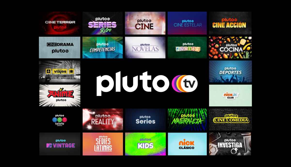 Portada de Pluto TV ya está disponible en América Latina