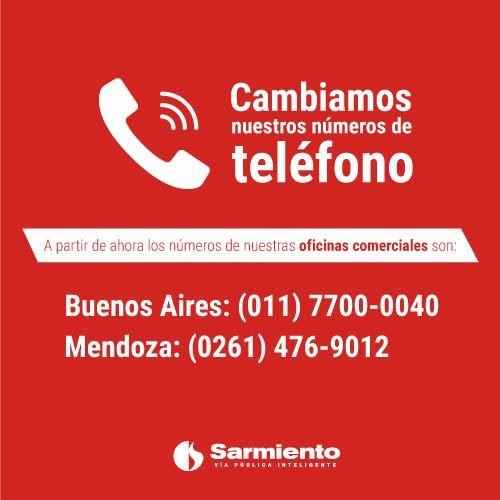 Portada de Publicidad Sarmiento cambia sus números de teléfonos en oficinas comerciales de Buenos Aires y Mendoza