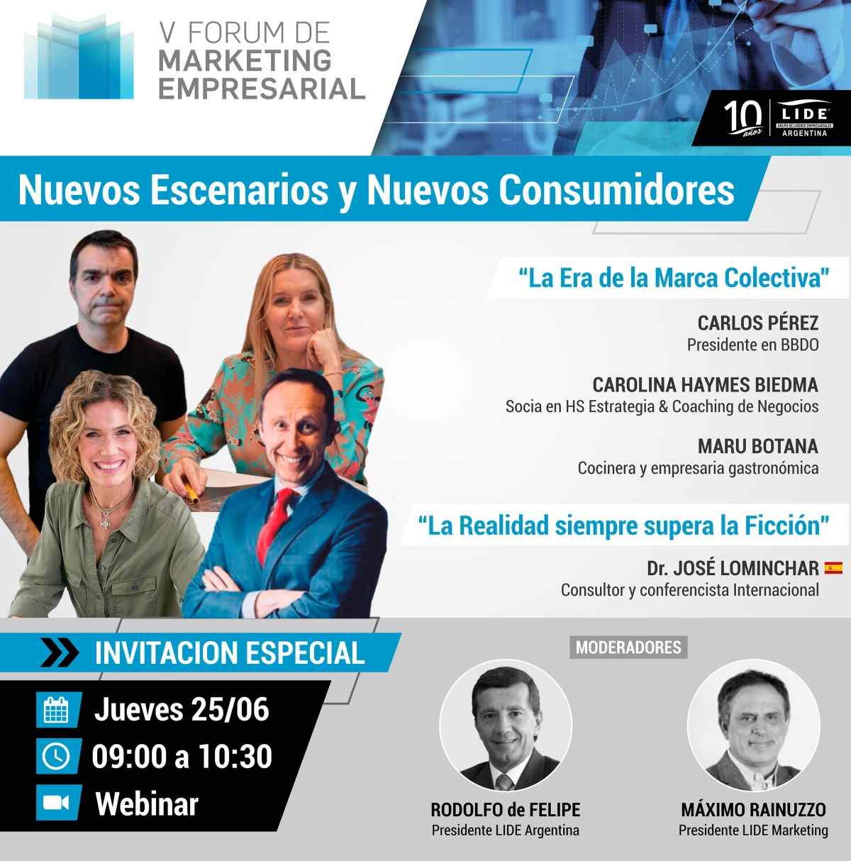 Portada de LIDE Argentina presenta el V Fórum de Marketing Empresarial