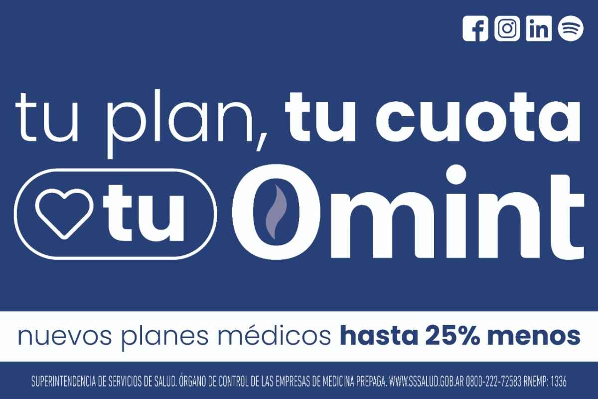 Portada de Omint lanza una nueva campaña para comunicar sus nuevos planes: “Tu plan, tu cuota, Tu Omint”.