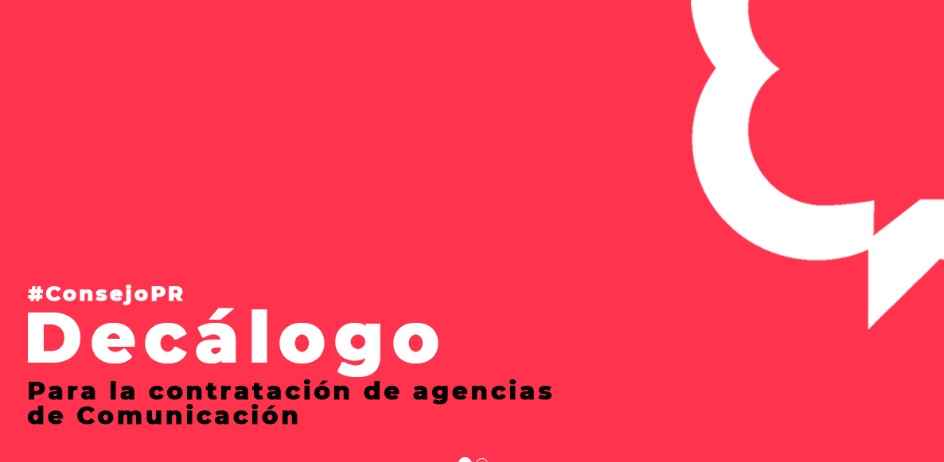 Portada de El Consejo Profesional de Relaciones Públicas presenta el “Decálogo de Buenas Prácticas para contratar una agencia de comunicación”