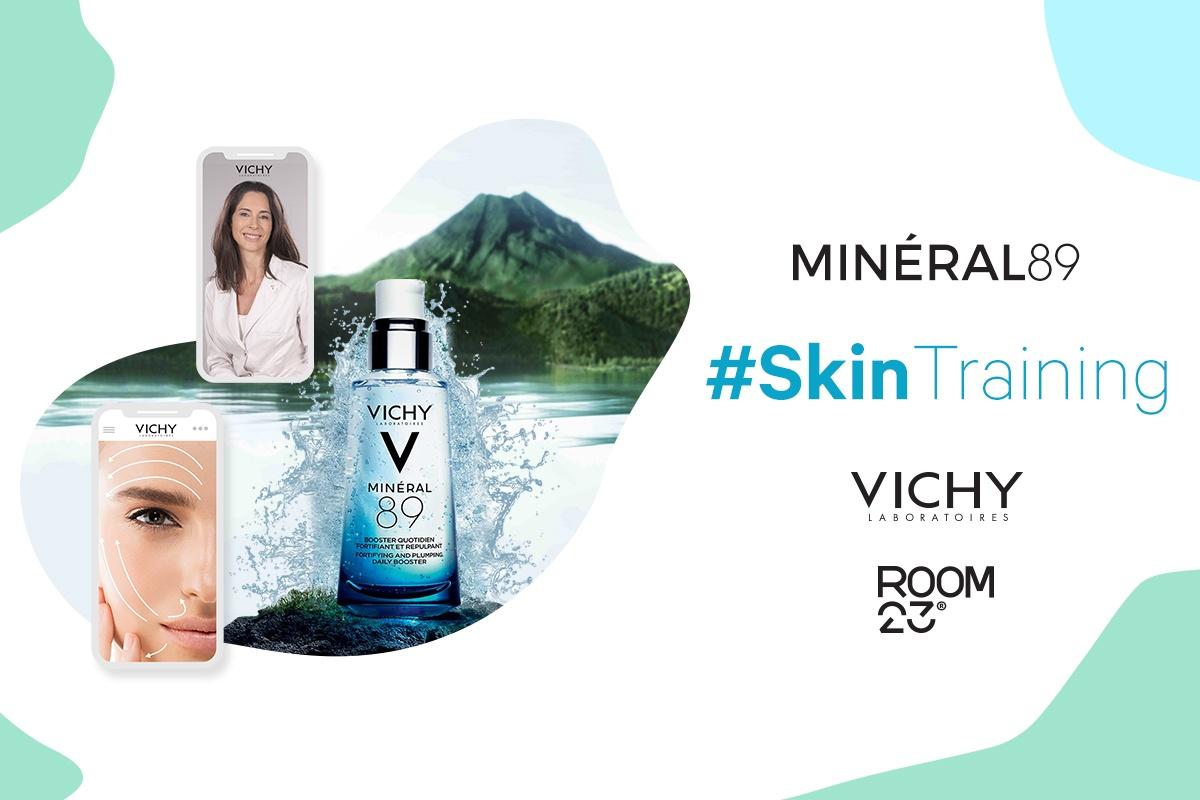 Portada de Room23 lanza junto a Vichy la plataforma #SkinTraining para su producto Minéral89