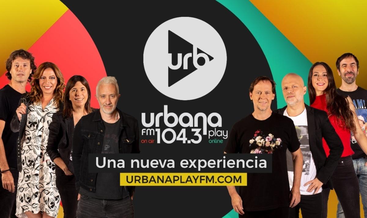 Portada de Se lanzó Urbana Play 104.3 FM: la nueva radio de Andy Kusnetzoff, Matías Martin, María O'Donnell y Sebastián Wainraich