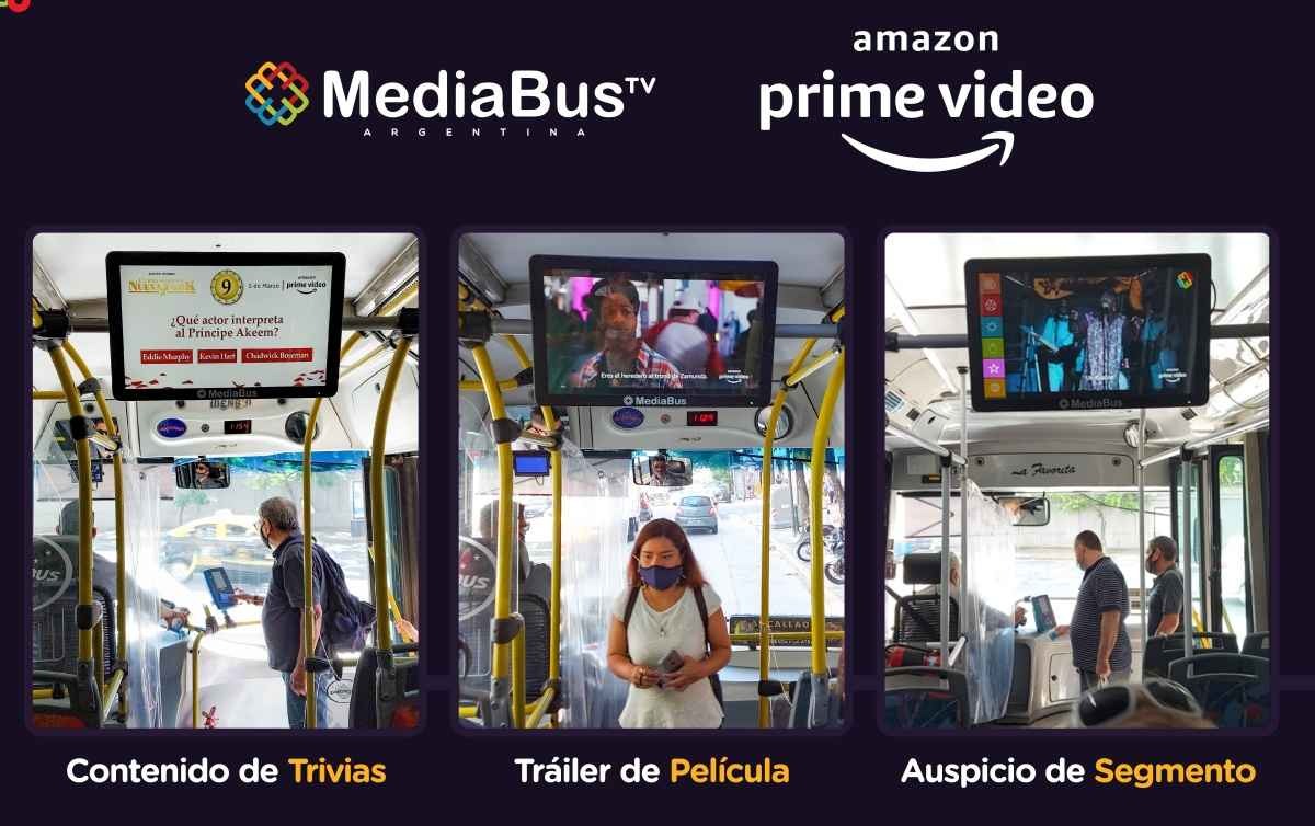 Portada de MediaBusTV suma a Amazon Prime Video