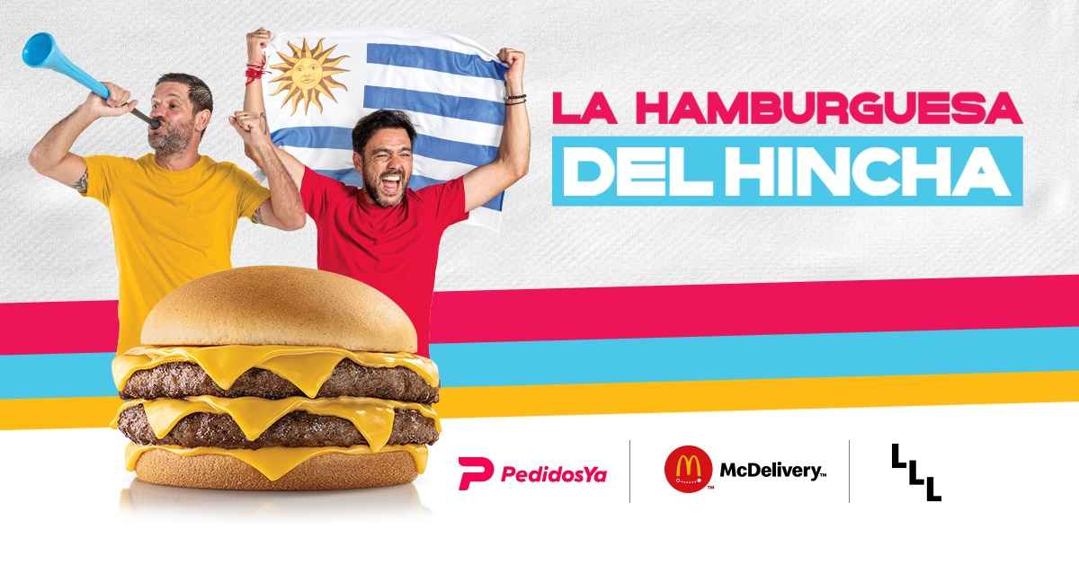Portada de Lanzallamas creó la nueva campaña de PedidosYa y McDonald’s Uruguay