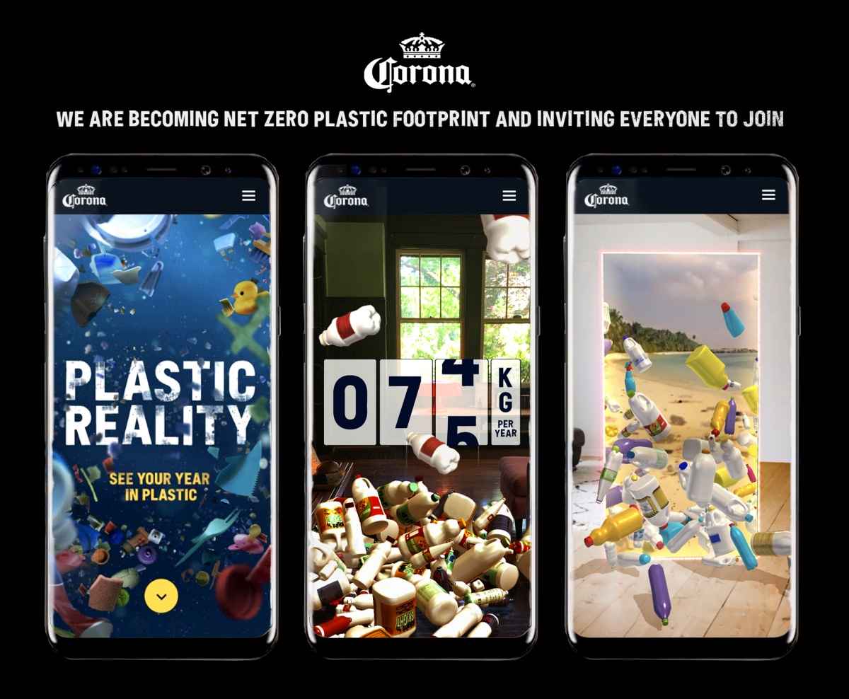 Portada de "Plastic Reallity", lo nuevo de Corona para reducir la huella de plástico personal
