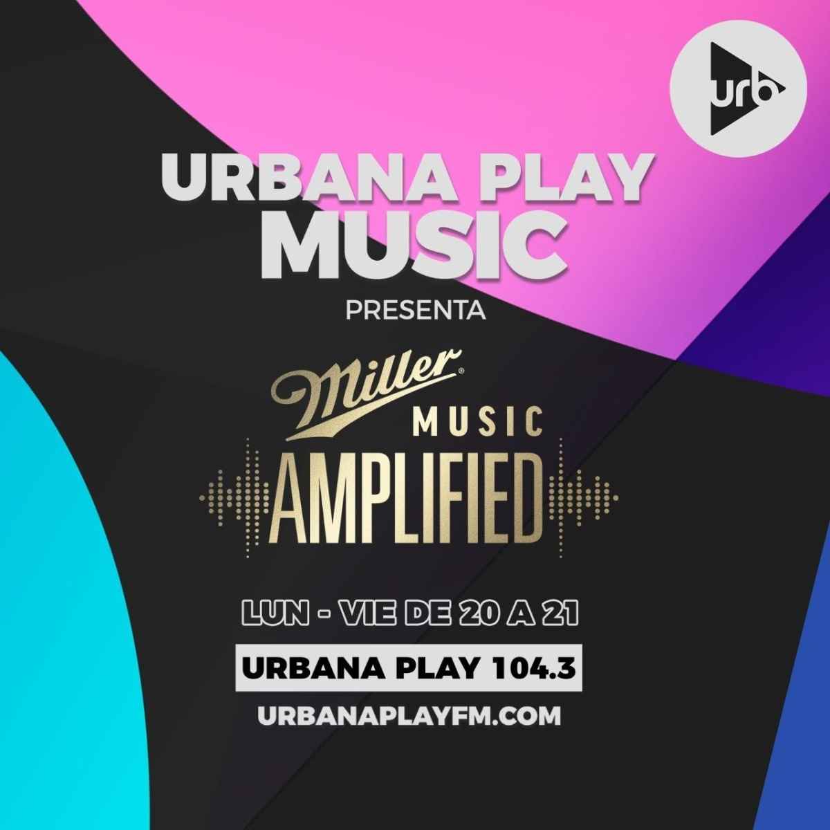 Portada de Miller Music Amplified en Urbana Play
