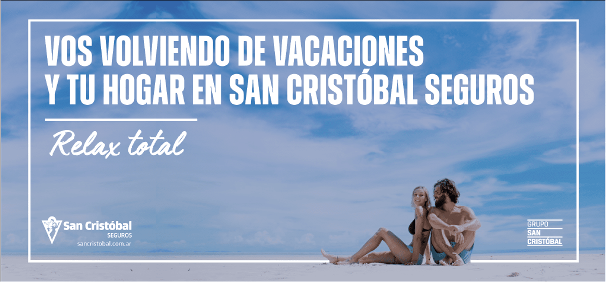 Portada de “Relax Total”, la nueva campaña de verano de San Cristóbal Seguros