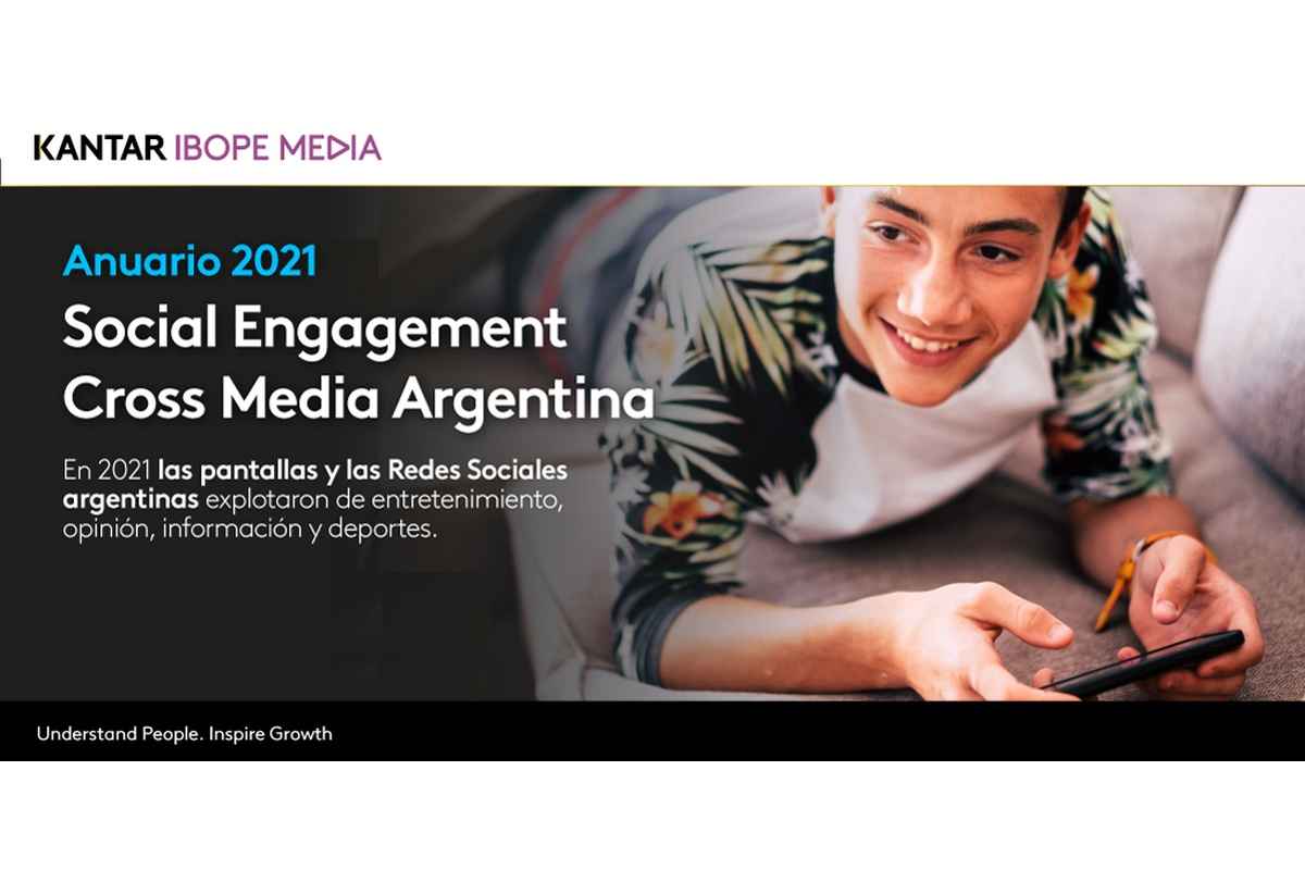 Portada de Kantar IBOPE Media presenta el anuario de Social Engagement Cross Media 2021