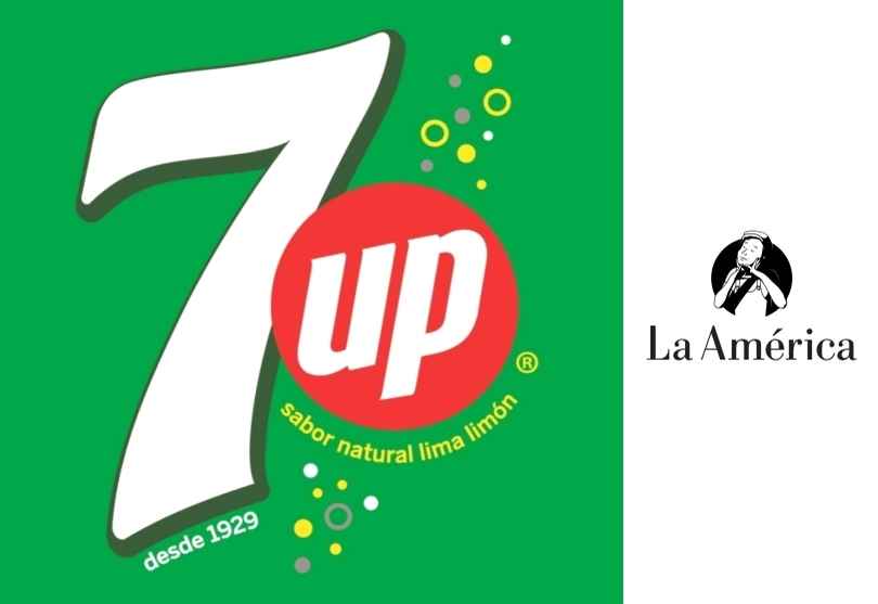 Portada de La América, nueva agencia de 7UP