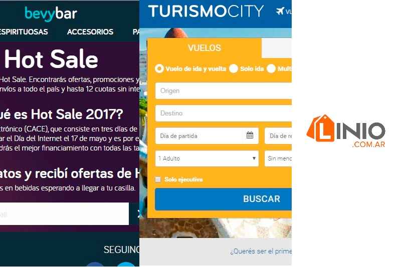 Portada de Turismocity, Bevybar y Linio participan en el Hot Sale 2017