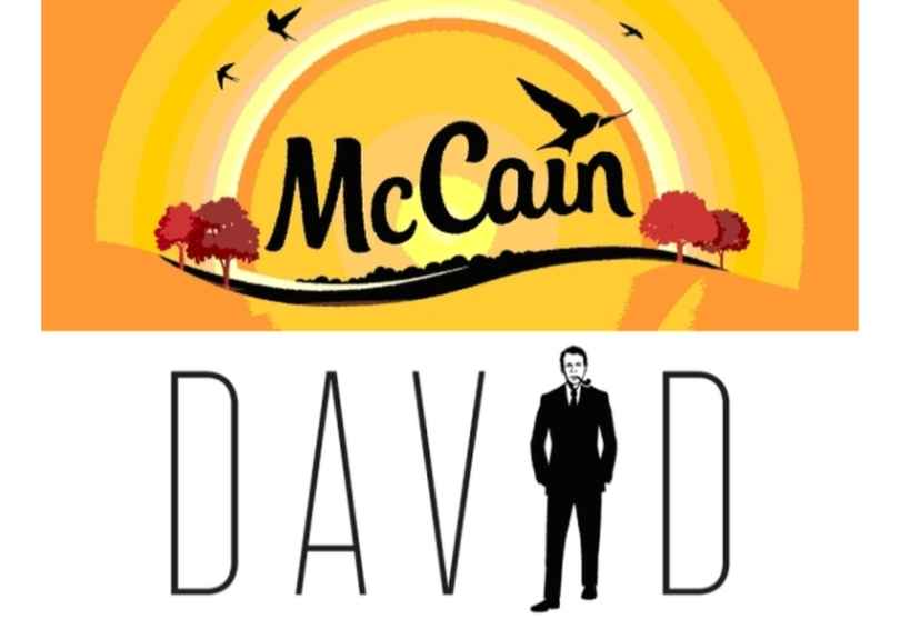 Portada de David es la nueva agencia de McCain