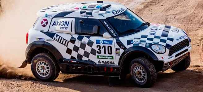 Portada de Vorterix en el Rally Dakar 2016 con Axion y Total