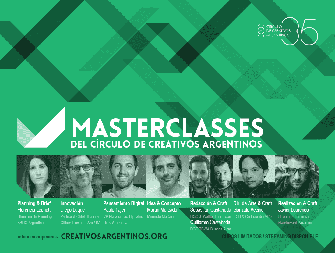 Portada de Se lanza ciclo de Masterclasses organizado por el Círculo de Creativos