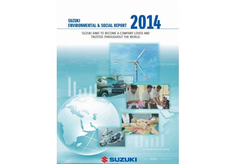 Portada de Suzuki presenta su Reporte Social y Ambiental 2014