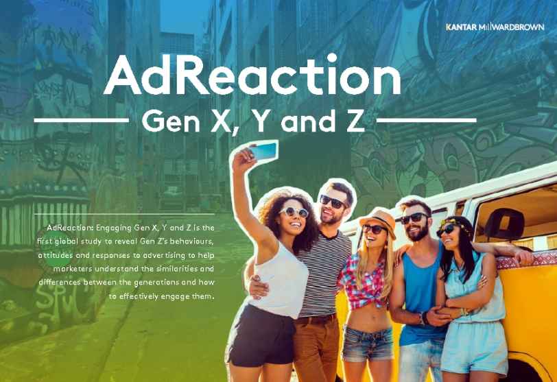 Portada de AdReaction: Engaging Gen X, Y and Z revela cómo prepararse para la Generación Z