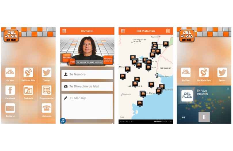 Portada de Radio del Plata lanza su aplicación para smartphones