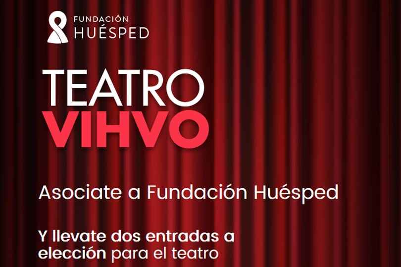 Portada de Los teatros de CABA se unen a Fundación Huésped en campaña de prevención del VIH