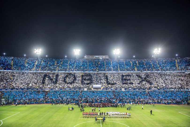 Portada de La Base Marketing Arts organizó para Noblex la Mega Bandera de la Selección Argentina