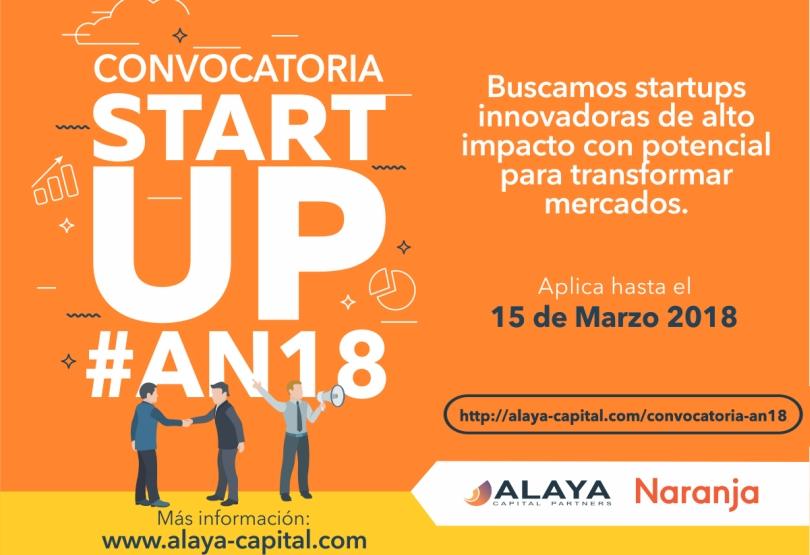 Portada de Naranja y Alaya lanzan convocatoria para Startups de Latinoamérica