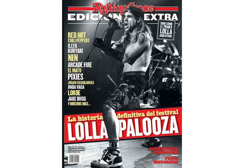 Portada de Rolling Stone presenta su edición Lollapalooza