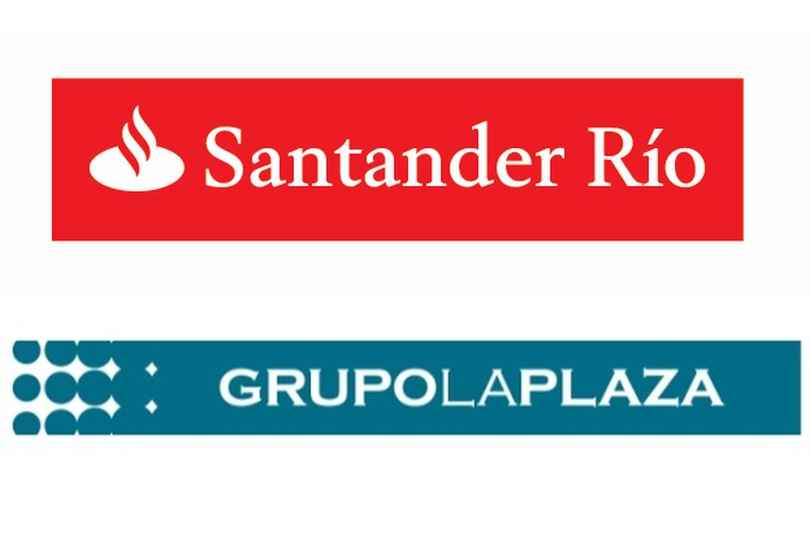 Portada de Santander Río y el Grupo La Plaza anuncian alianza