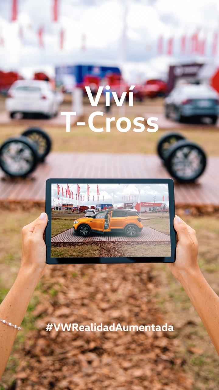 Portada de Volkswagen T-Cross y una innovadora app de Realidad Aumentada