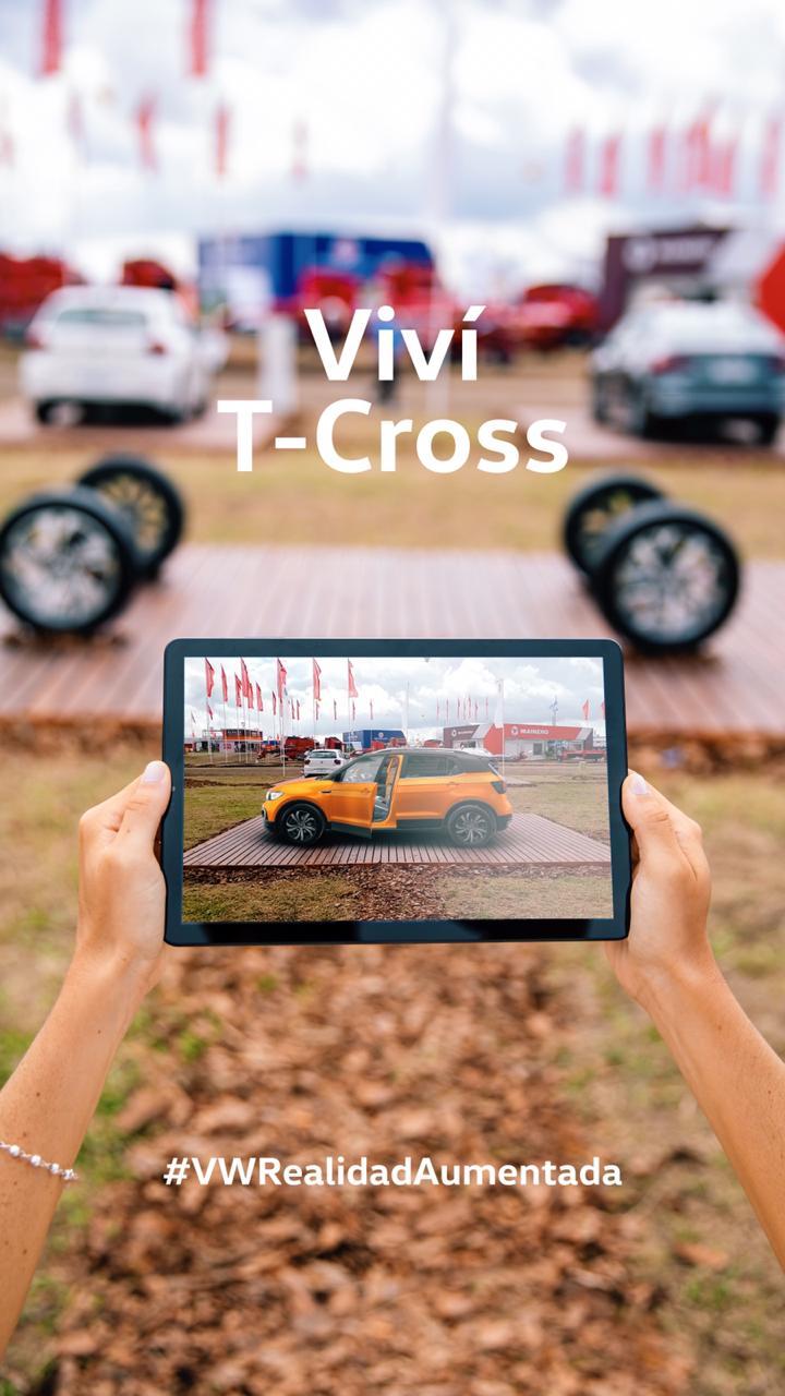 Portada de Volkswagen T-Cross y una innovadora app de Realidad Aumentada