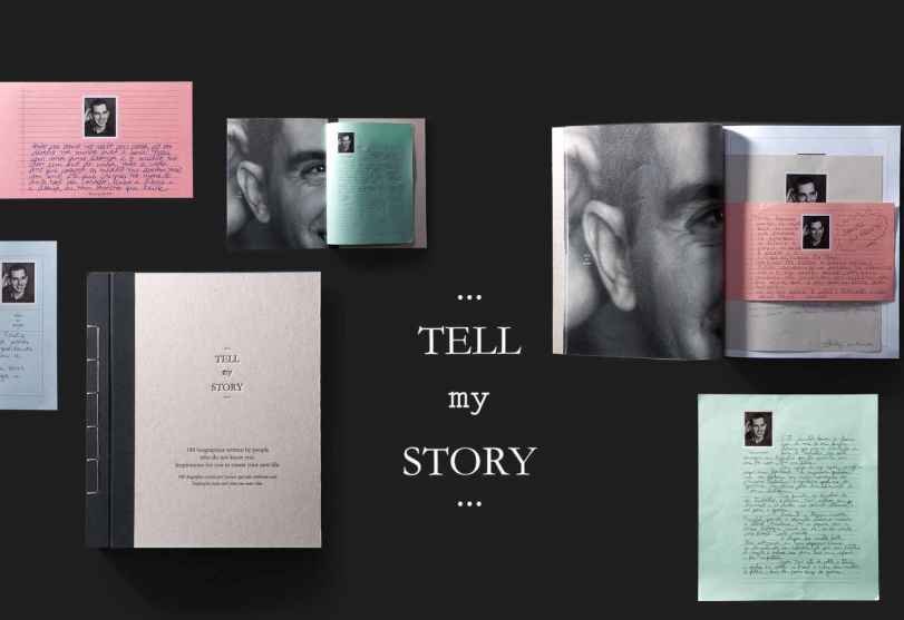 Portada de BRA / “Tell My Story”, 180 historias diferentes sobre una persona, por DM9DDB