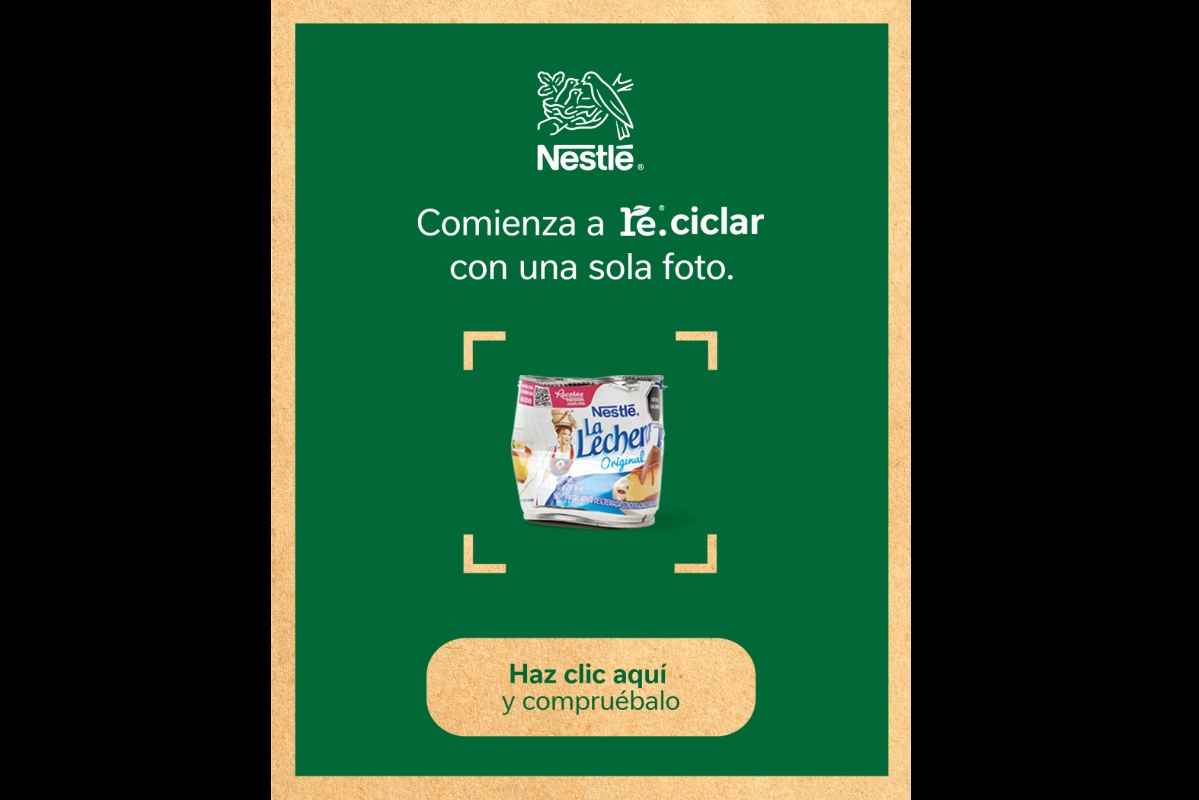 Portada de Nestlé & Ogilvy México presentaron "Nestlé hizo fácil el reciclaje. Tan fácil como tomar una foto"
