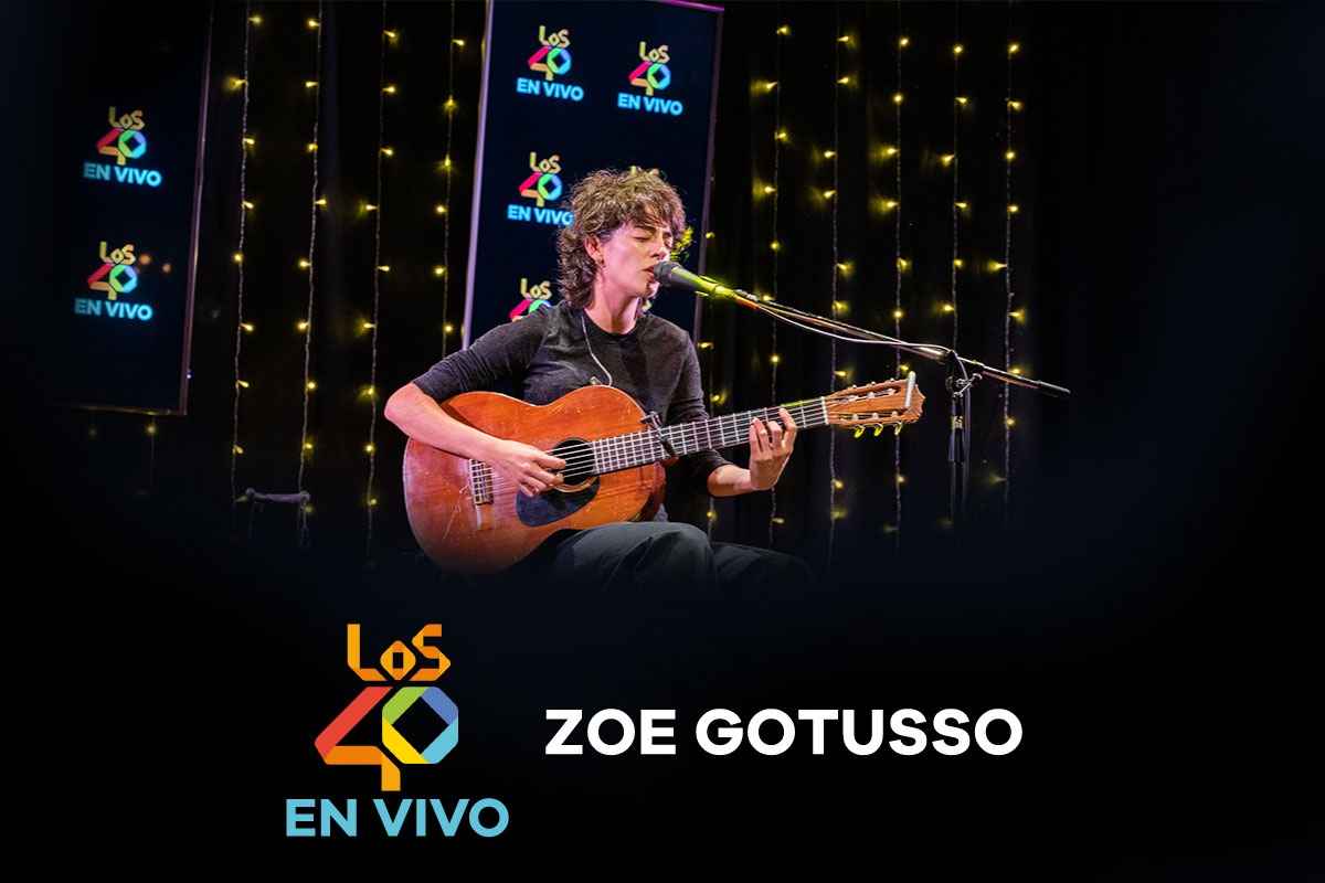 Portada de Zoe Gotusso participó en un nuevo show del ciclo LOS40 en vivo