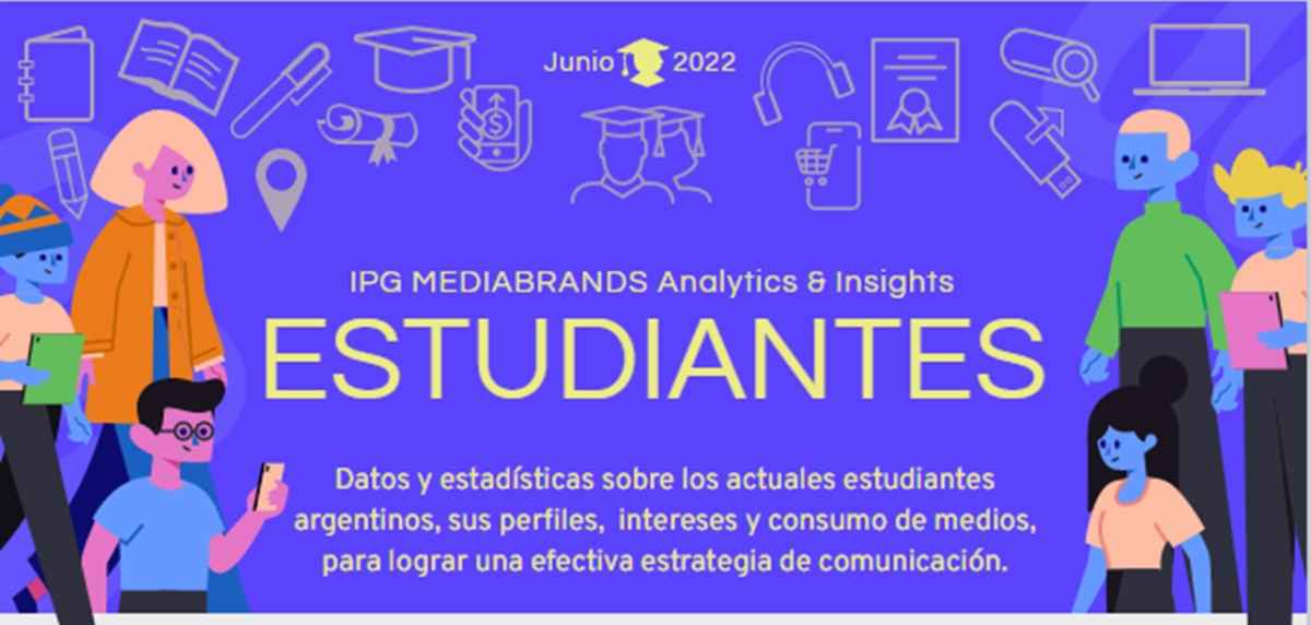 Portada de IPG Mediabrands presenta un perfil de los estudiantes argentinos